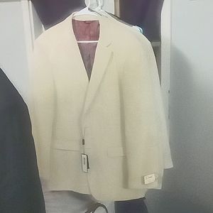 Afazzy Khaki sport coats one is 44 long $150 never worn and one 58regular $150